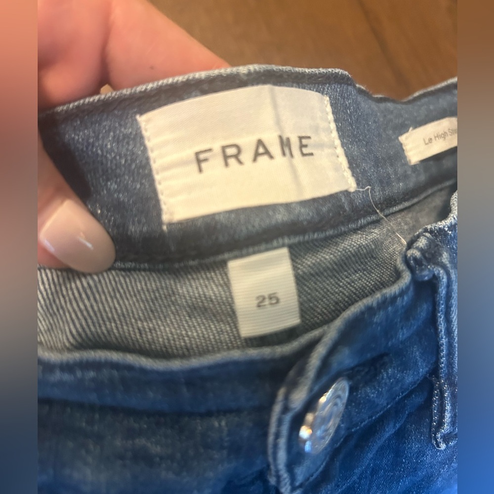 Frame Denim ‘le high straight’ fit